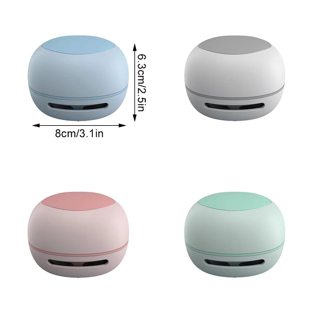 強力な吸引力のデスクトップ掃除機はほこりの溢れを防ぎ、呼吸器の健康のための人間工学に基づいたケアを提供します ピンク