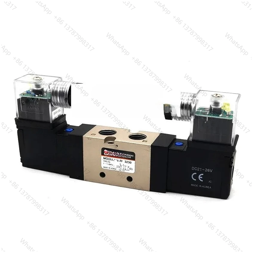 solenoid valve SVF3230-5G-02/4D/5DZ two position five way electromagnetic pneumatic control valve 24V