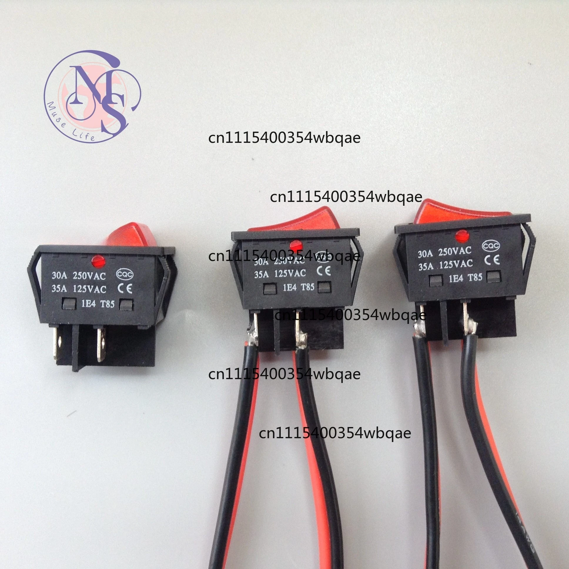 ZOCI-FOR-30A 12V 24V 4 Pin 2 Position Battery Main Switch For Bait Boat Net Pulling Boat Brushed Motor Spare Parts