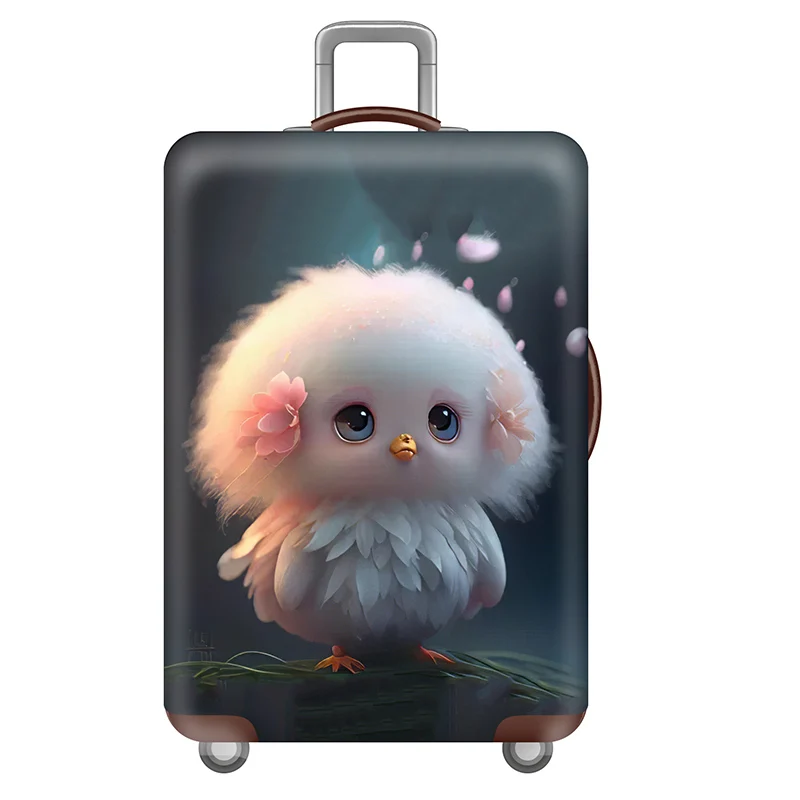 New 3D Cartoon Luggage Cover Quality Elastic Luggage Protective Covers Travel Accessories Suitable 18-32 Inch Trolley Case Cover