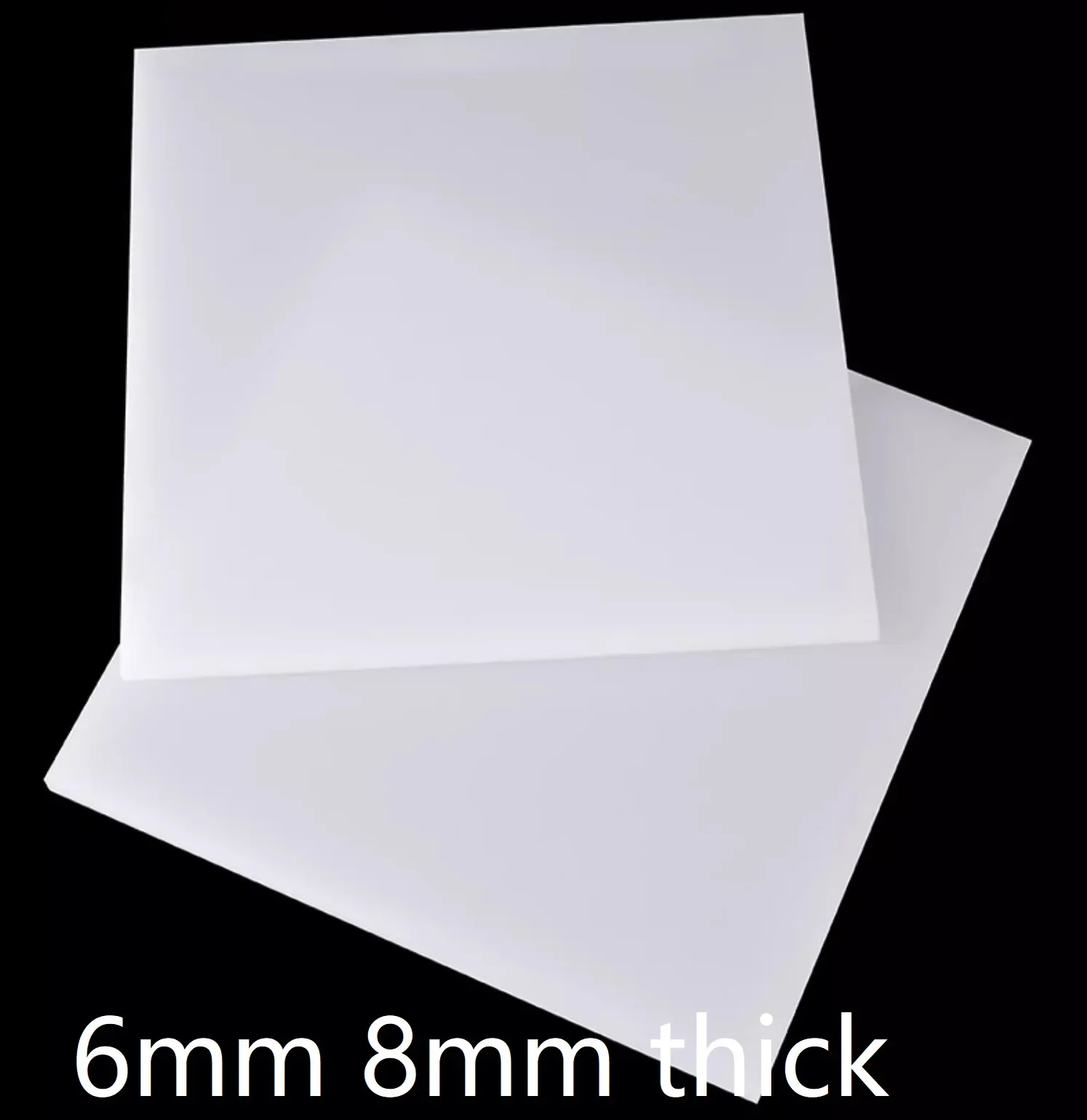 6mm 8mm Thick White Pa66 Nylon Plate Nylon Board Pa6 Mc Insulating Rubber Sheet Plastic Block Pa Panel Polyamide Sheet