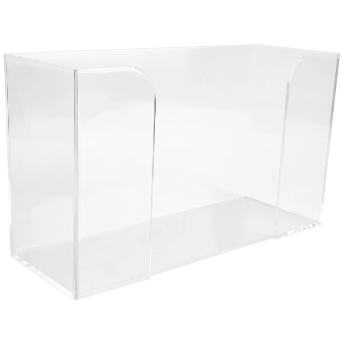 Countertop Paper Towel Dispenser,Clear Guest Towel Napkin Holder, Suitable for Z-Fold, C-Fold or Multi-Fold Paper Towels