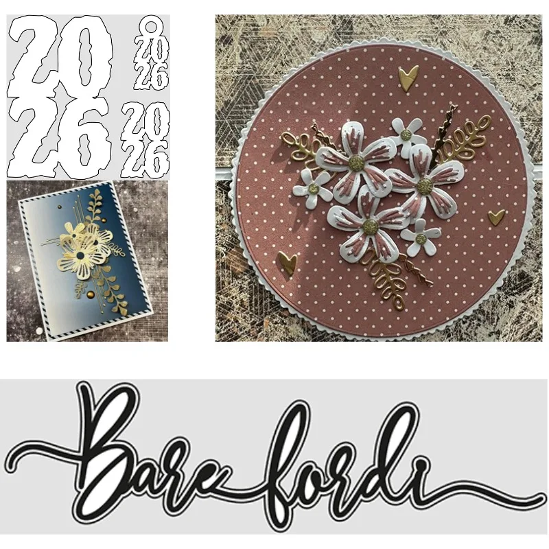 Hollow Out Hearts and Stars Metal Cutting Dies New Arrival 2026 DIY Molds Scrap Booking Paper Making Die Cuts Crafts Template