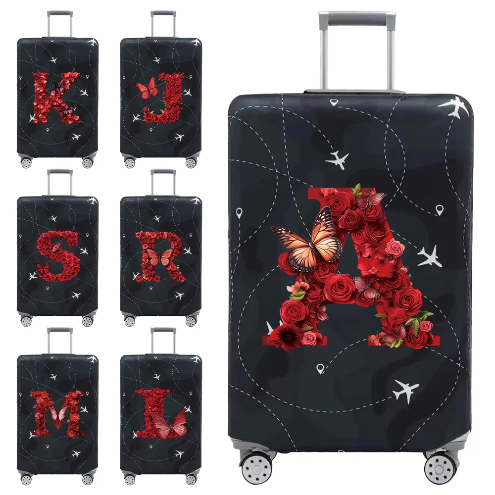 

Travel Bag Dust Cover Elastic Dust Cover Travel Bag Dust Rose Series 18-32 Inches Wear-resistant Multiple Styles