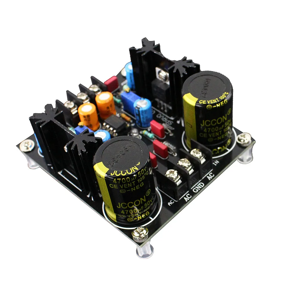 AC-DC LM317 LM337 LF353 Servo Adjustable Rectifier Filter Dual Power Supply Module Voltage Regulator