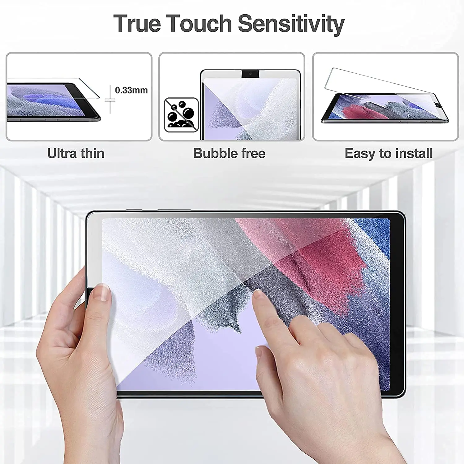 For Samsung Galaxy Tab A7 Lite 8.7 inch Screen Protector Tempered Glass Film for Galaxy Tab A7 Lite SM-T220 / SM-T225 8.7" 2021