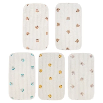 Cotton Gauzes Cloud Pillow Baby Fat Pillows Newborns Head Support Cushion Case