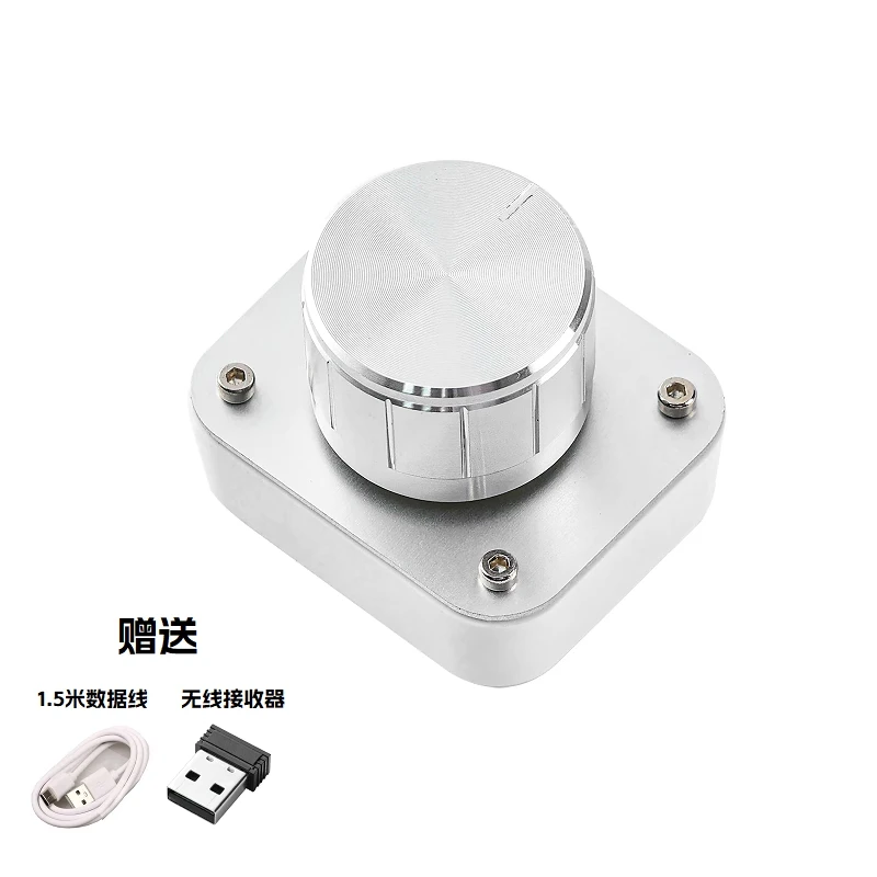 Imagem -02 - Coidea-wireless Single Knob Custom Fader Multi Funcional Custom Knob Mini Presentes Portáteis Dial 3mode Usb 2.4g Bluetooth