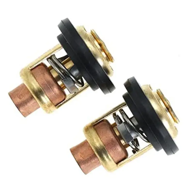 A24I 75692Q2 Thermostat with Mercury Mariner Marine 143F 143 Degree 135-150HP 175 200HP for 13340 Replaces 75692T,2 PCS
