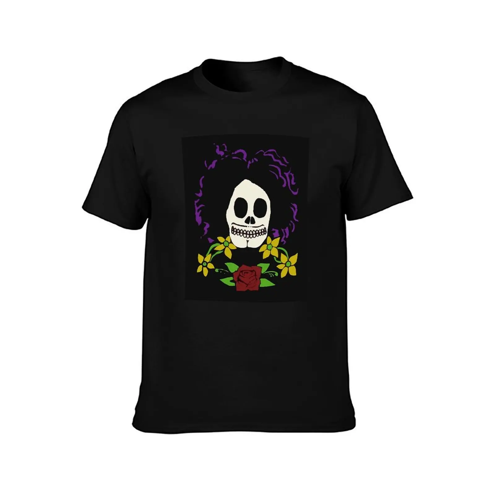 brant bjork T-Shirt, Summer Casual Cotton Tee, Oversized Streetwear Tops, Vintage Graphic Print, Loose Fit Short Sleeve