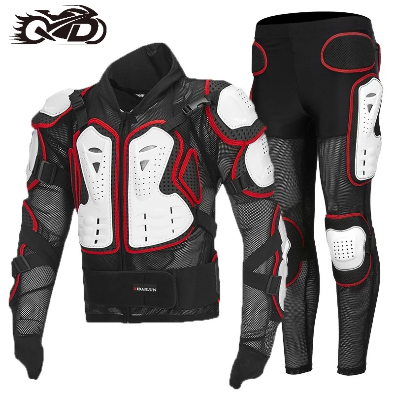 

2025 NEW Motorcycle MX Armor Neck Guard Motocross Riding Jacket Guard Motorbike Armor Off-Road Moto Body Guard Protector Pants
