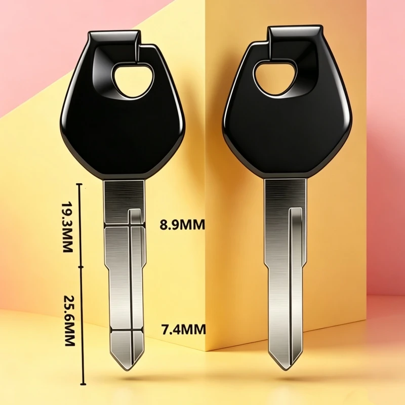 Motorcycle Key For Suzuki magnet Anti-theft lock key AN250 AN400 AN650 Burgman Magnetic Sj50 V125G V125S V50 Uncut Blank Key
