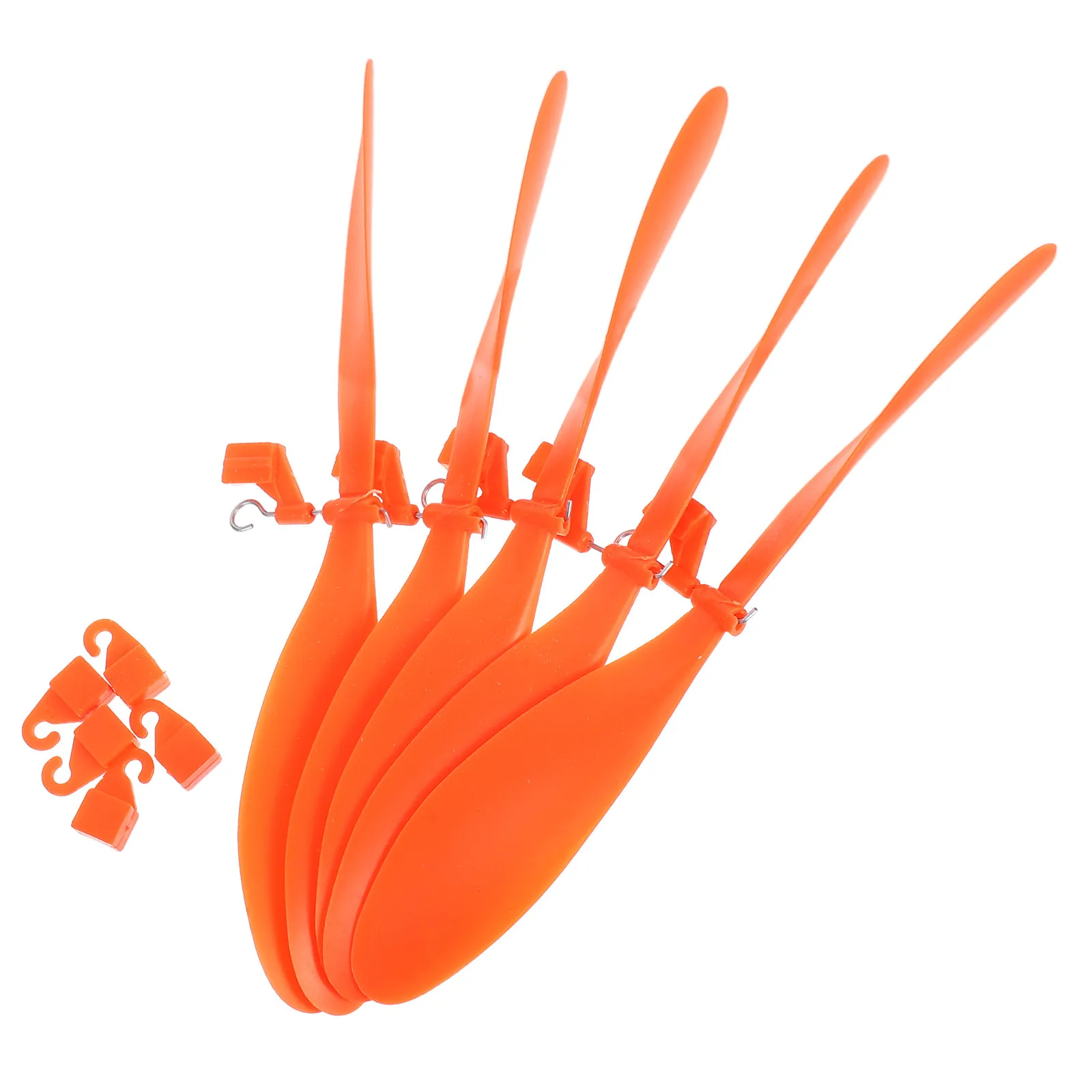 5Sets Large Propeller Aircraft Parts DIY Kit for Student Science Projects Rc Airplane Accessories Plastic Blades
