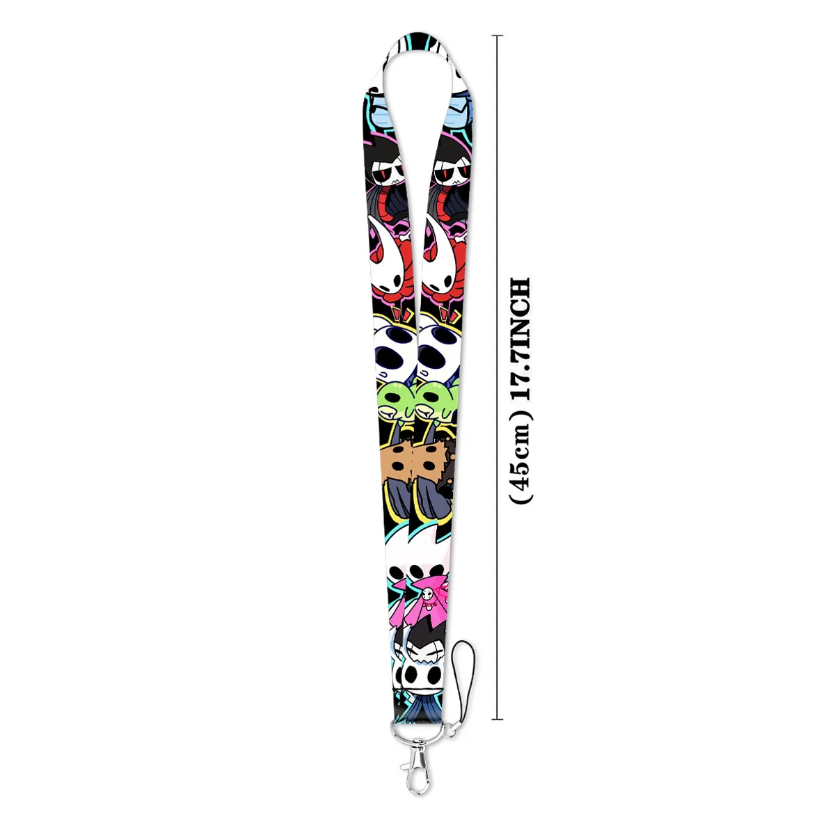 LX1313 Cartoon Hollow knight Lanyard For Keys ID Credit Bank Card Cover Badge Holder Phone Charm Keyring Keychain Accessories