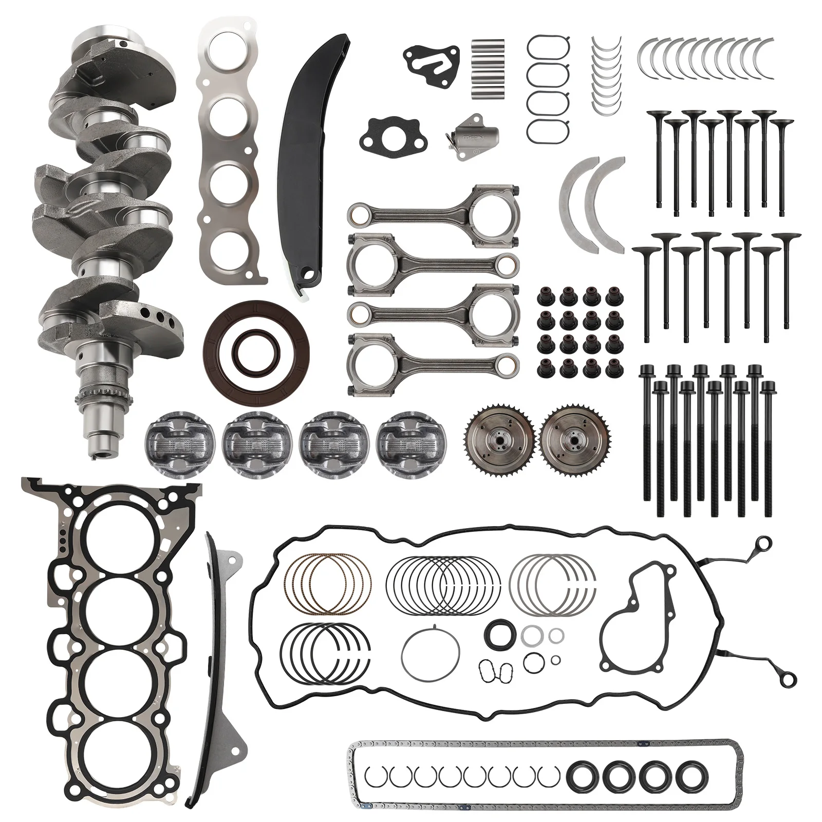 Rebuild Overhaul Kit For Hyundai Tucson for  Kia Soul Forte 2017-20 2.0L G4NC Engine  23510-2E410    23510-2E400