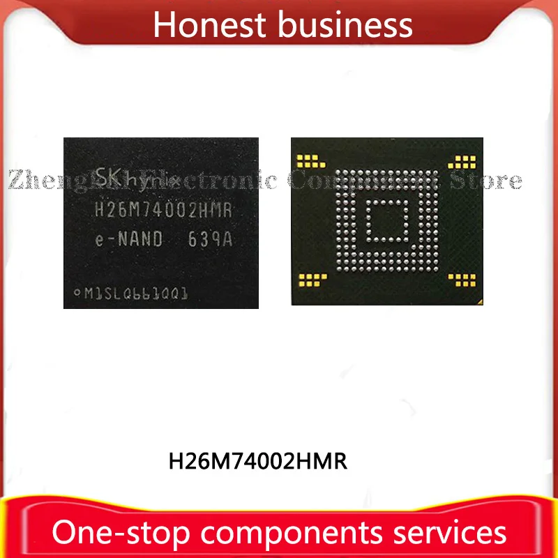 H26M74002HMR 100% working 100% quality eMMC BGA 64Gb chip mobile phone hard disk memory Computer storage H26M74002