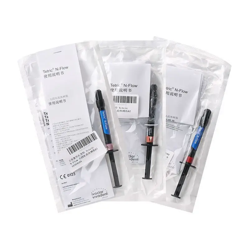 

Dental Materials Light Curing Nano Porcelain Fluid Resin Dental Whitening Restoration Light Curing Resin Materials 2g/tube