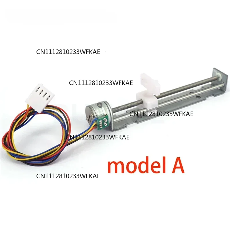 DC 5V 2-phase 4-wire Precision Stepper Motor 15mm Stepping Motor Screw Nut Slider Position Long Linear Actuator DIY 3D Printer