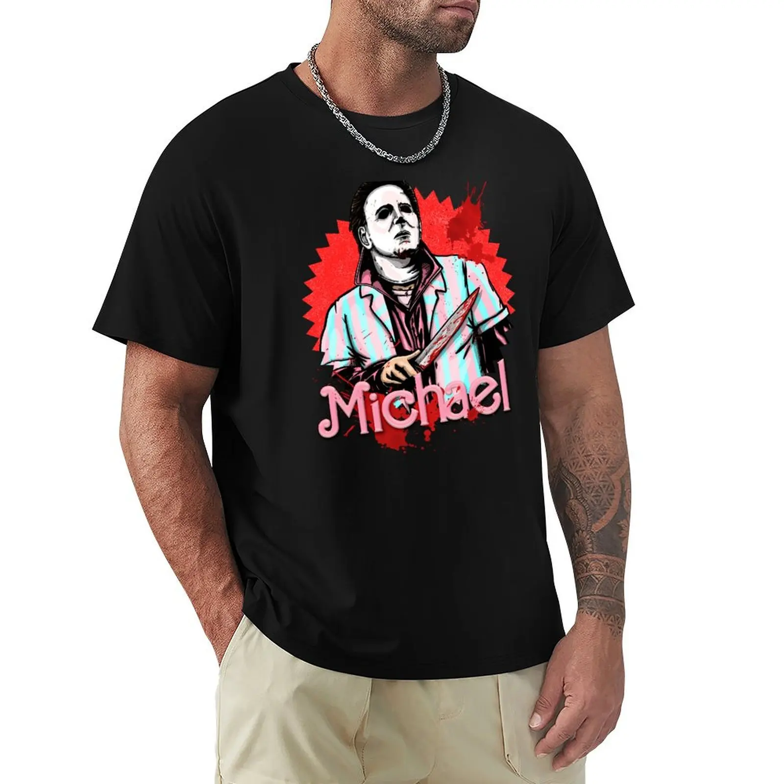 Ken Meyers - His job is STAB T-Shirt Festival Party Tee Top