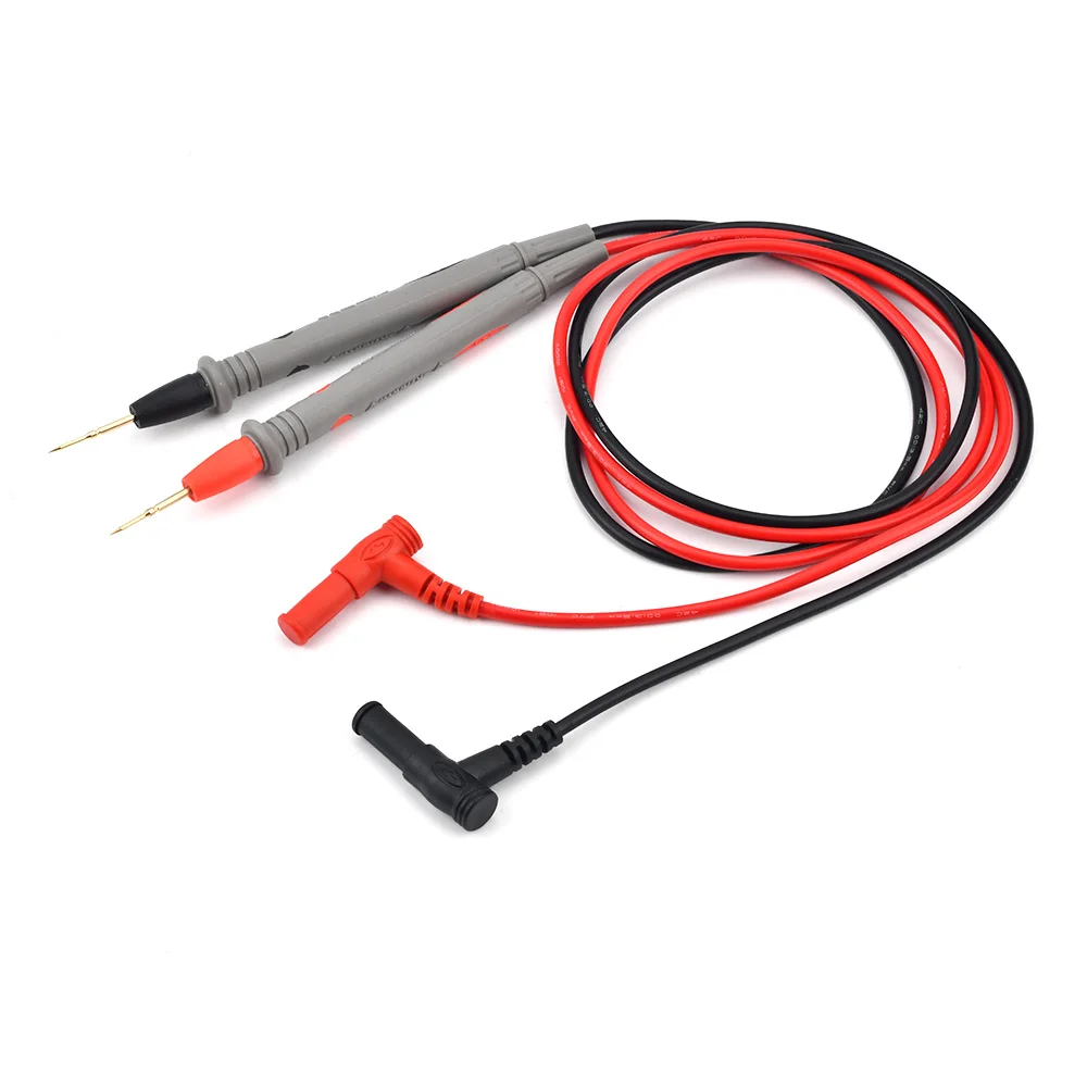 1 Pair Universal Probe Test Leads Pin for Digital Multimeter Needle Tip Meter Multi Meter Tester Lead Probe Wire Pen Cable 20A