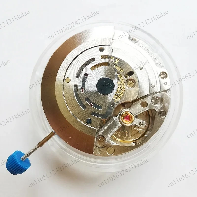 Dandong VSF Super 3135 Automatic Mechanical Movement Blue Balance Wheel Watch Movement VS3135 Assembled Watches 116610 CLEAN