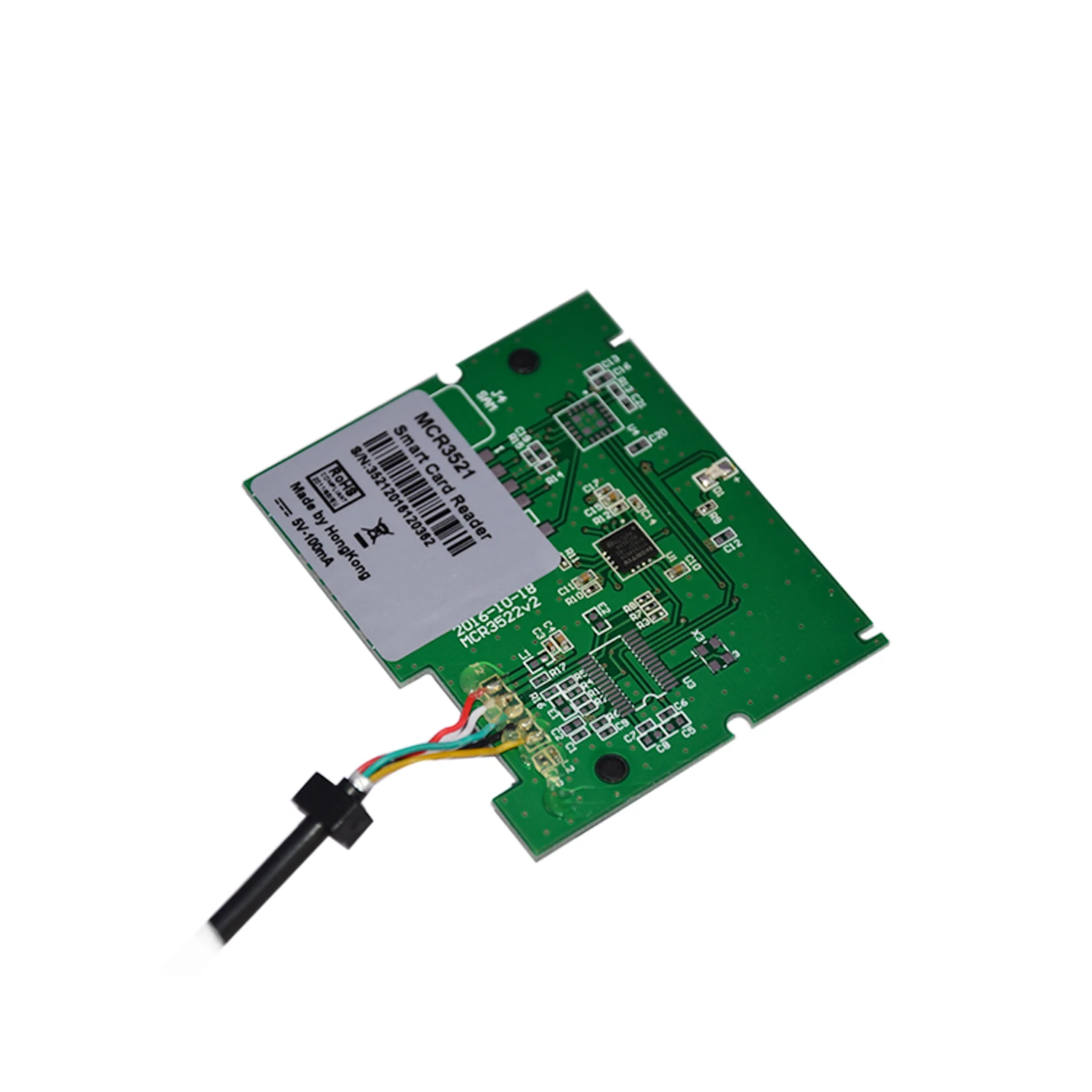 

ISO-7816 RoHS USB Smargo Floppy Contact Smart Chip/Credit Card Reader With Free SDK MCR3521-M