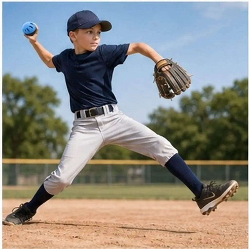 8pcs Baseball Practice Balls for Hitting, Batting & Throwing Training – Durable Blue Training Balls