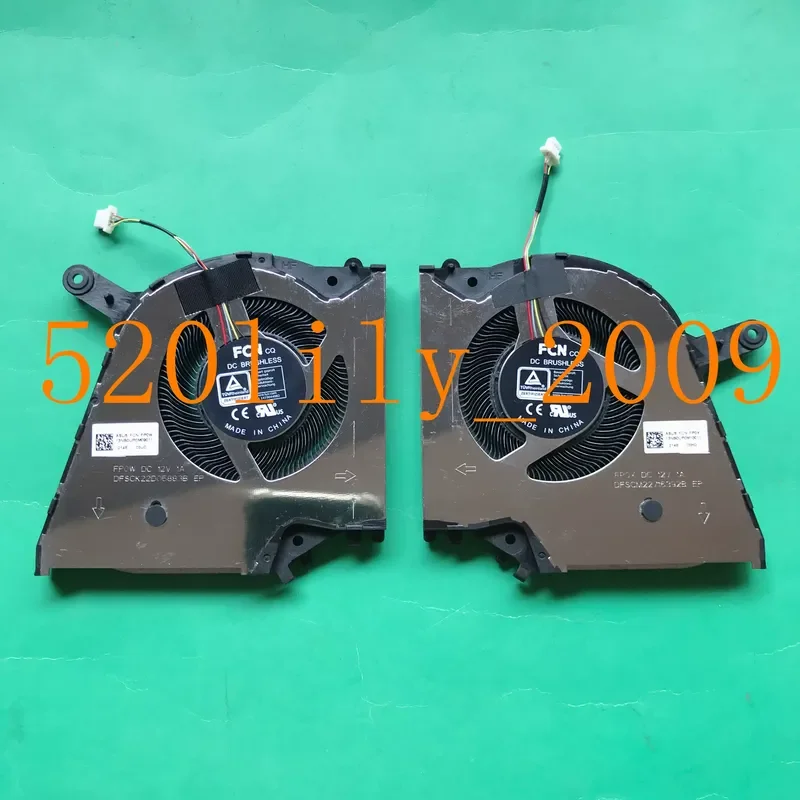 for ASUS ProArt 16 Cooling Fan Replacement Part for ASUS ProArt 16 Series Laptop Internal CPU GPU Cooler Heat Sink Vent
