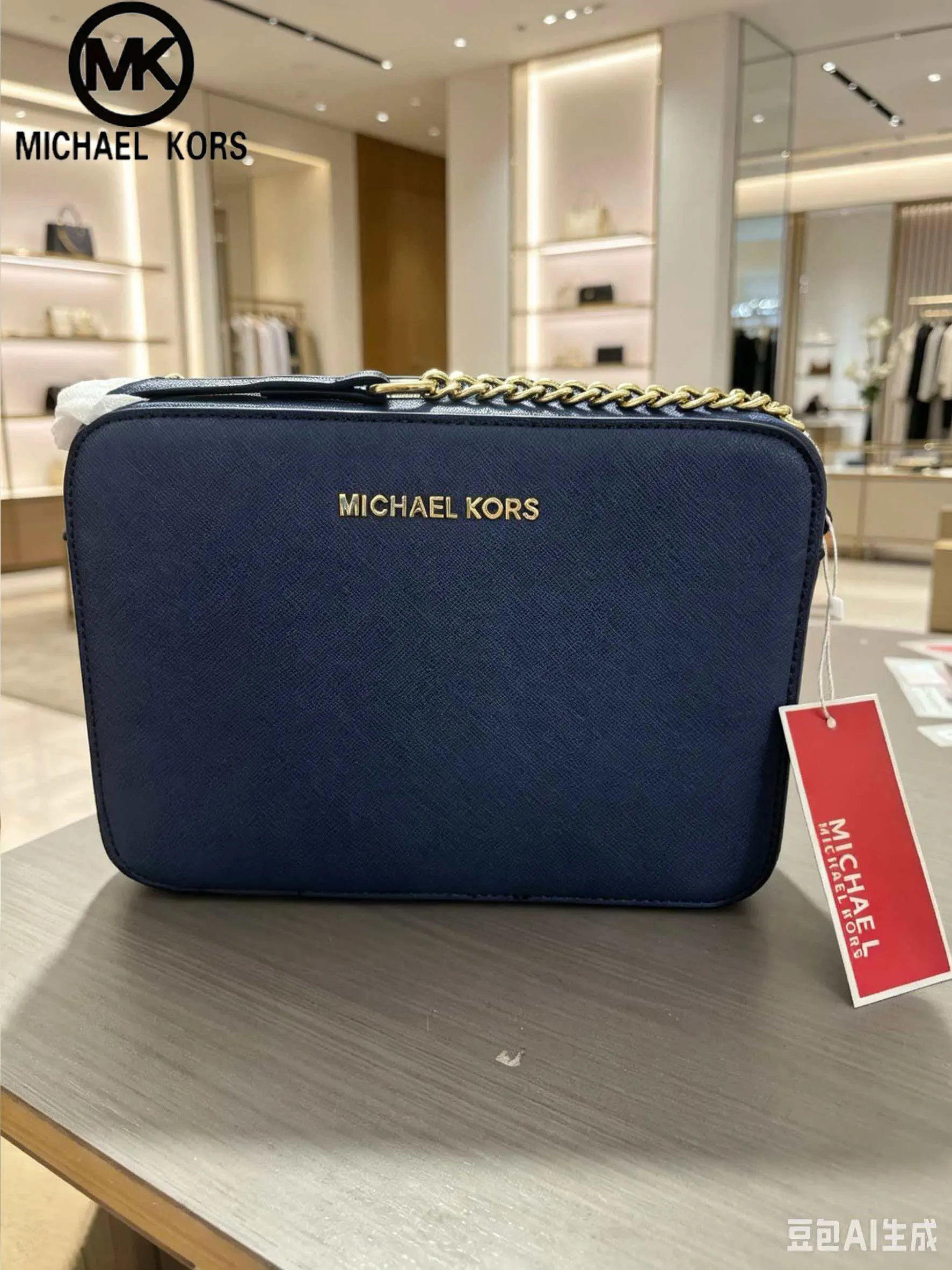 leather michael michael kors extra large weekender