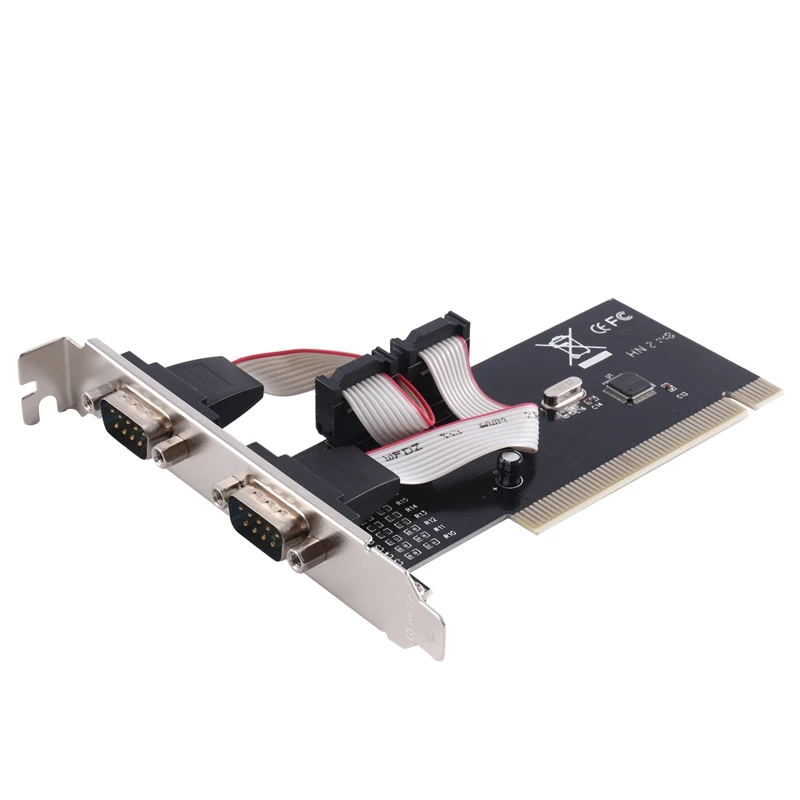 PCI-адаптер R232, PCIE-2 порта, последовательная плата расширения PCI-E для промышленного последовательного порта RS232, наборы адаптеров для настольного компьютера