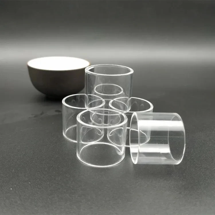 5pcs/lot Transparent Kayfun V5 RTA Glass Tube E Cigarettes 5ml Clear Replacment Straight Glass for KF V5 Atomizer Vape Accessory