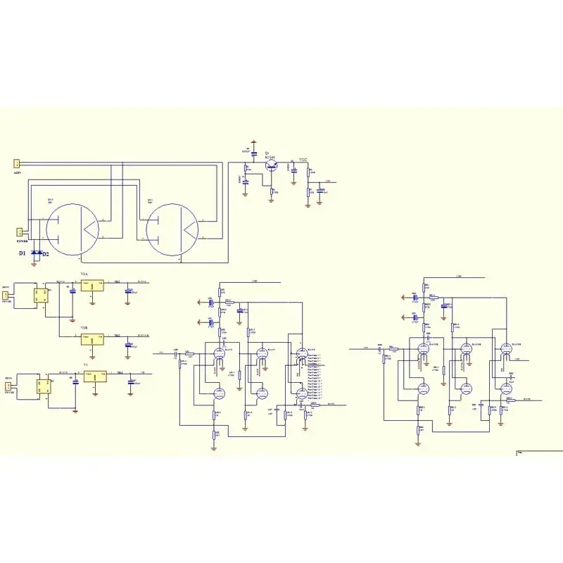 Diy Kits 12AX7 + 6Z4 Buis Eindversterker Board JP200 Hifi Tube Voorversterker