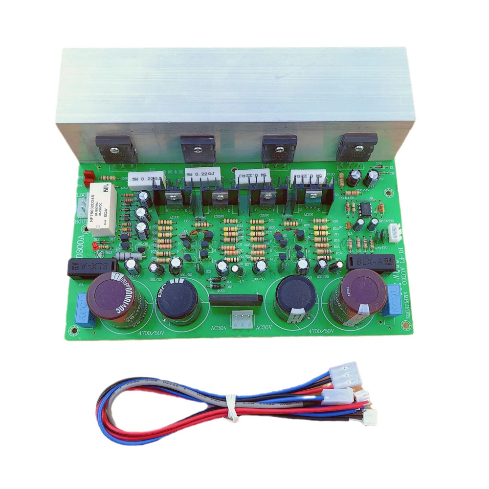 Dual AC24-32V 150W+150W 2SA1943 C5200 2.0 Channel HIFI Rear Amplifier Board Audio Accessories