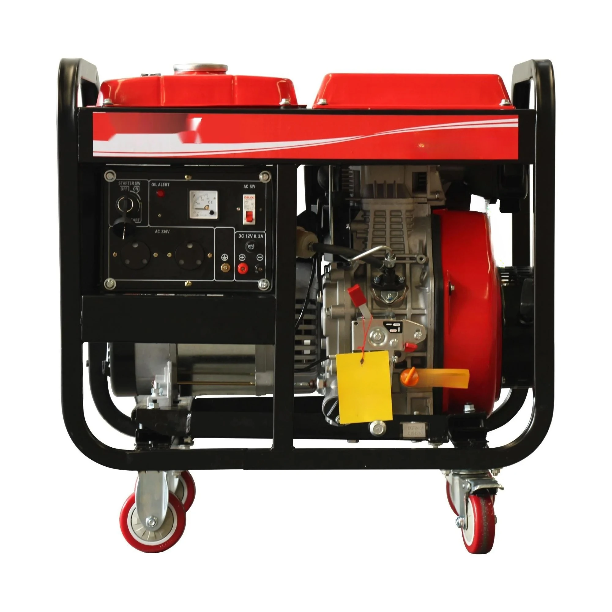 Diesel Generator DG8000EW air Cooled diesel Engine