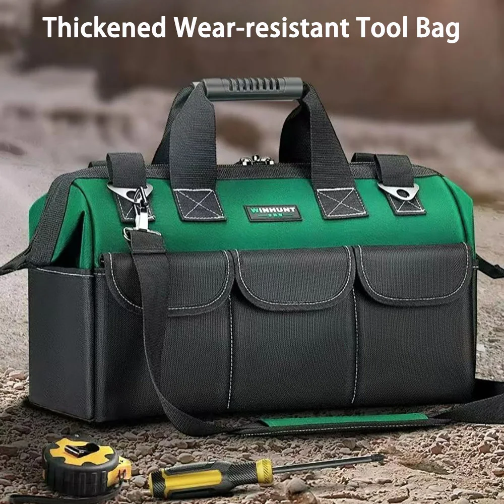 14/16/18/20/23 inch Heighten large capacity Tool Bag Thickened 1680D Oxford Waterproofed Wear-Resistant Electrician Storage Box