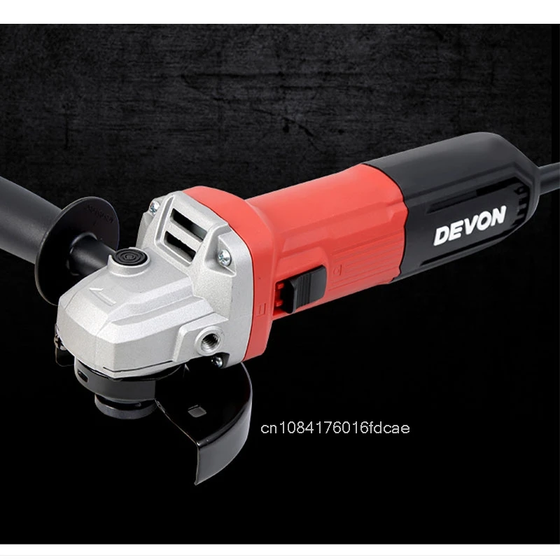 DEVON 2855-10-125 125 مللي متر 12000 دورة في الدقيقة التيار المتناوب/220-240 فولت زاوية طاحونة فرش عالية الطاقة آلة القطع أداة محمولة