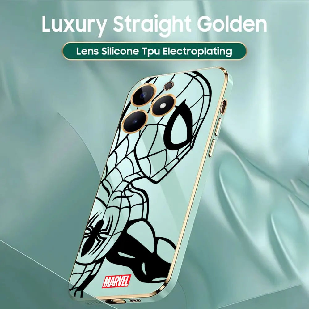 Marvel Spider Man Iron Man Phone Case For infinix Tecno Spark 10 8 7 6 6GO GO2022 Pova 8 4 3 Neo 2 Camon 20 19 18 Pro Cover Case