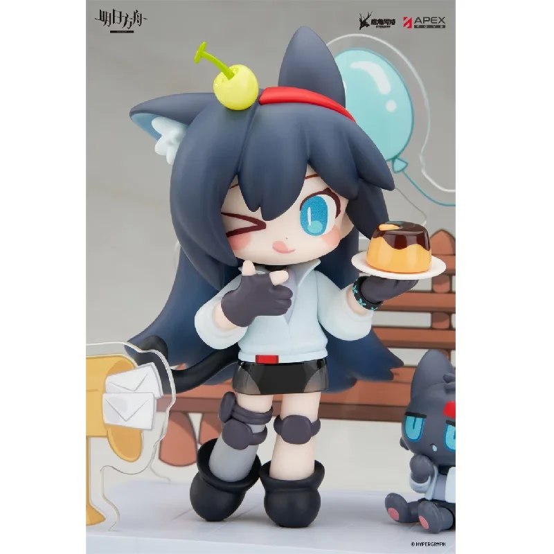 Original Arknights Figure Blaze Kal'tsit Anime Figure Model Have a dessert series Mini Version Doujin Cosplay Birthday Gift 11cm