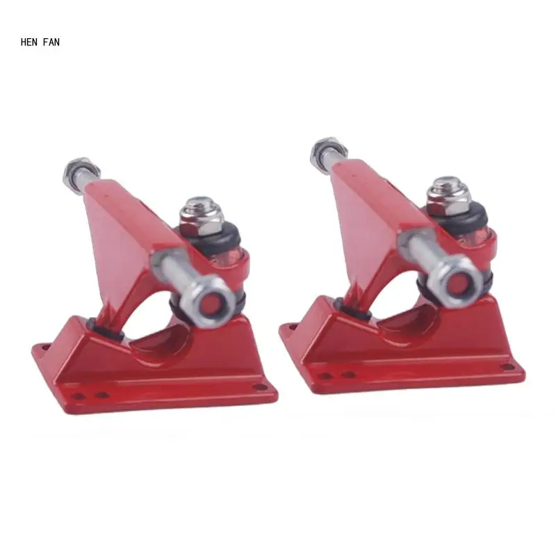 1Pair Skateboards Wheel Bracket Bridge Base Truck Skateboards Accessorys M89D