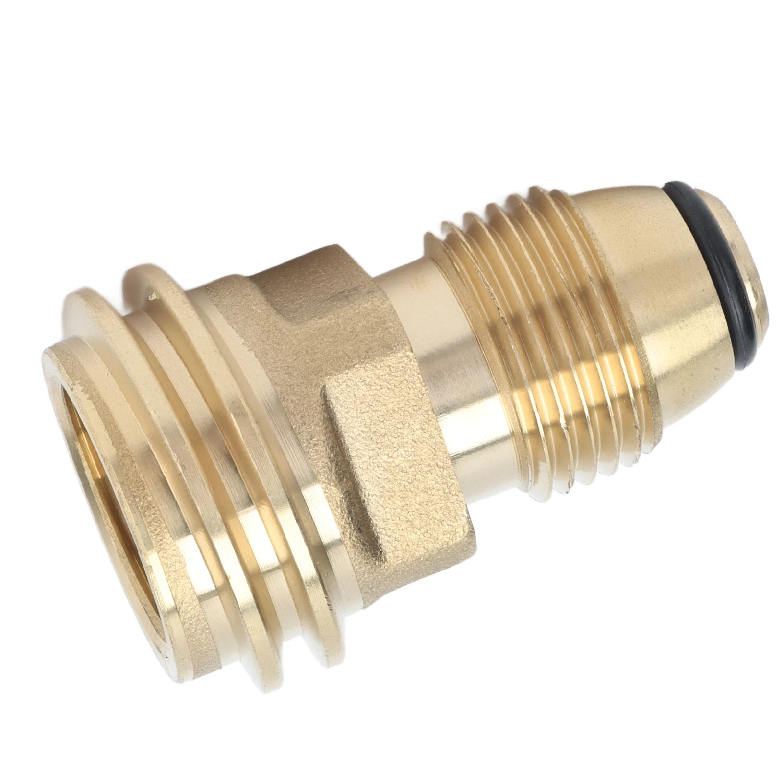 Propane  Brass Fittings Adapter Converts LP  POL Service Valve to QCC1 Type1 Hose Propane  Brass Adapter