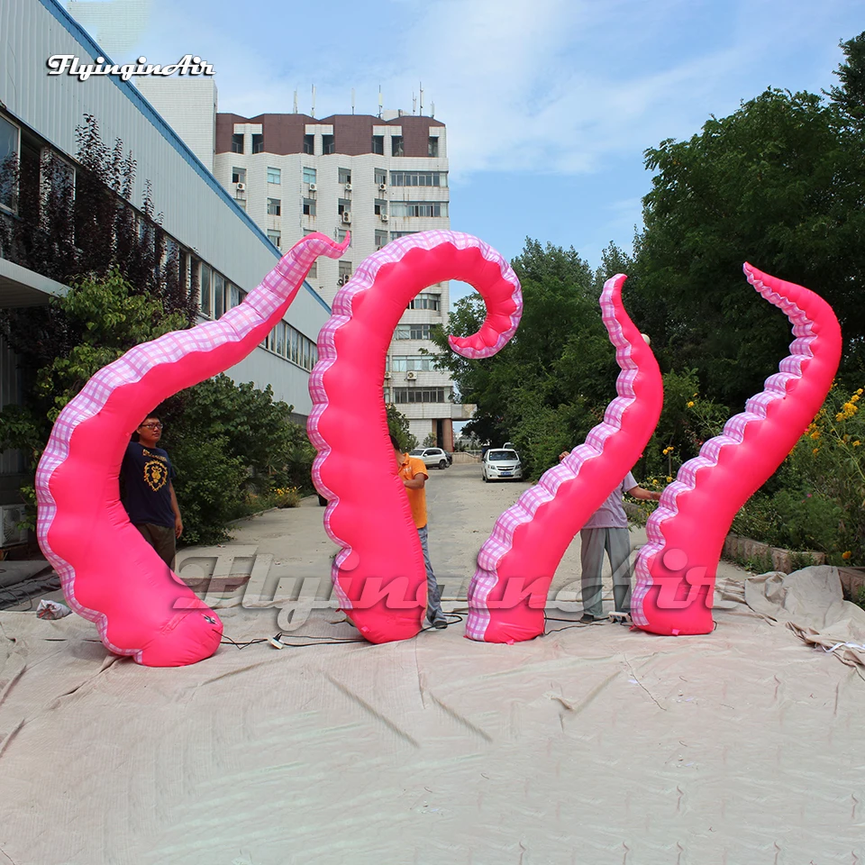

3m/6m Large Crooked Inflatable Twist Octopus Claw Squid Leg Air Blow Up Tentacle for Event/Building Decoration