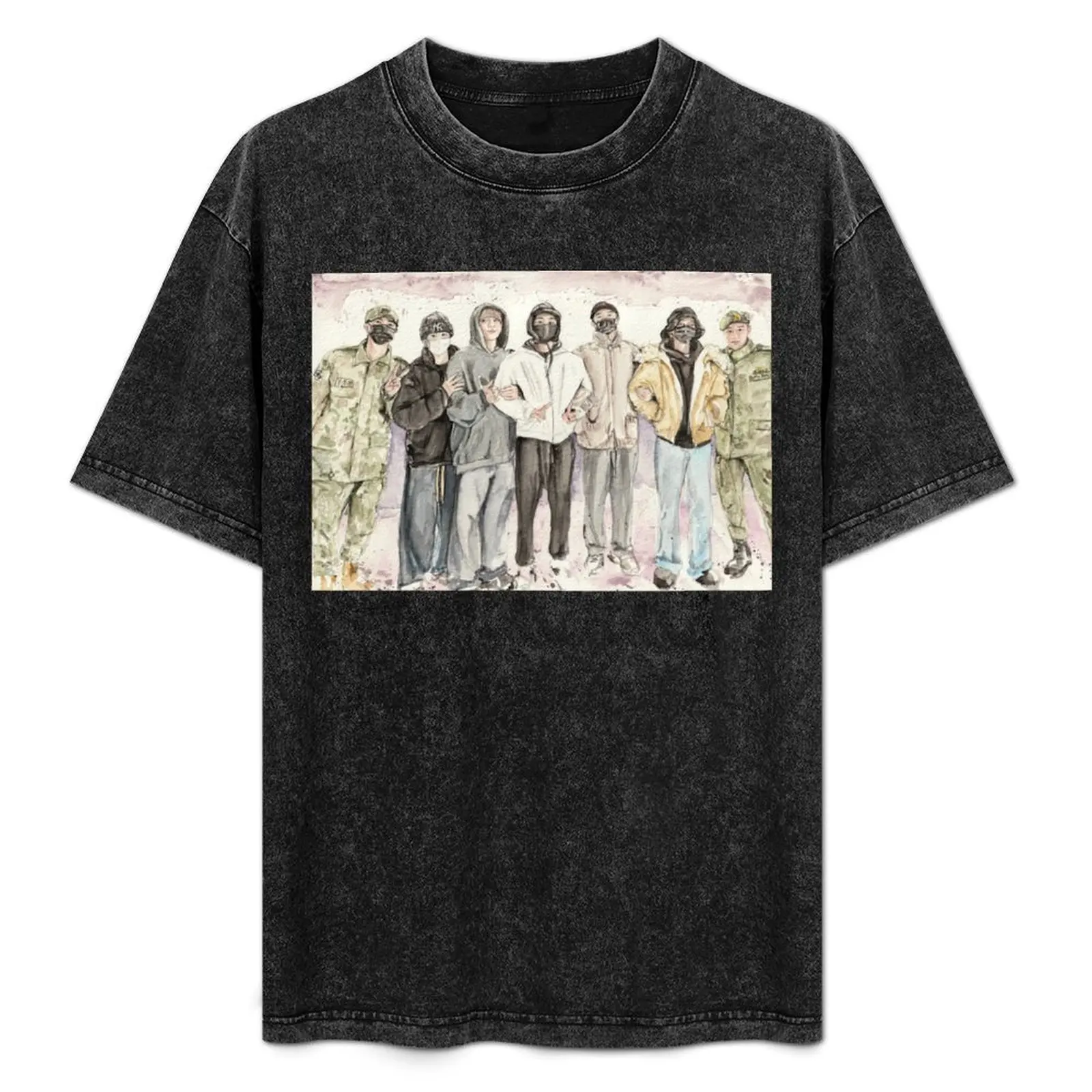 

bogo shipda T-Shirt Modern Style Print T-Shirt