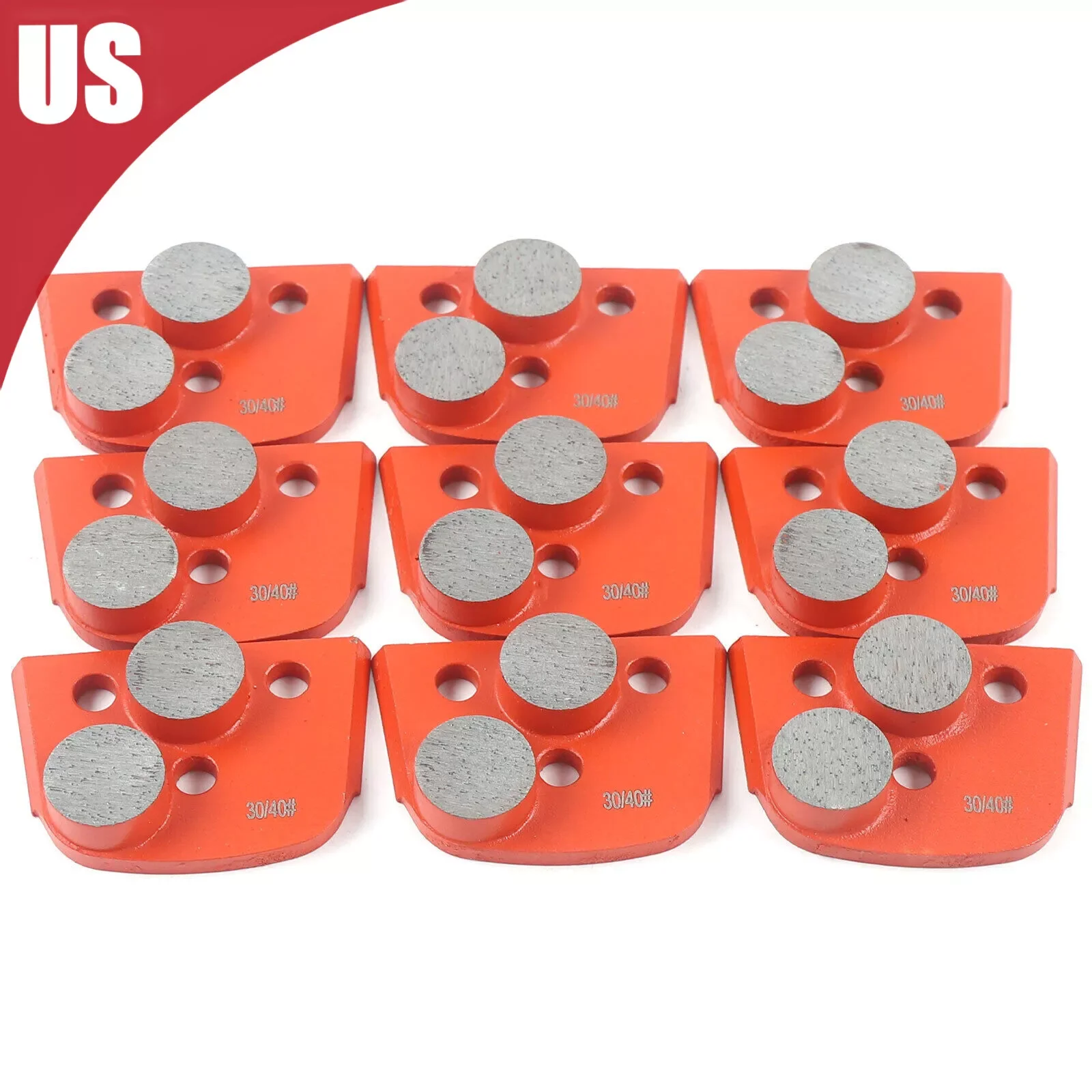 9X Diamond Floor Grinding Wheel 30/40 Concrete Grinding Disc for LAVINA Grinder