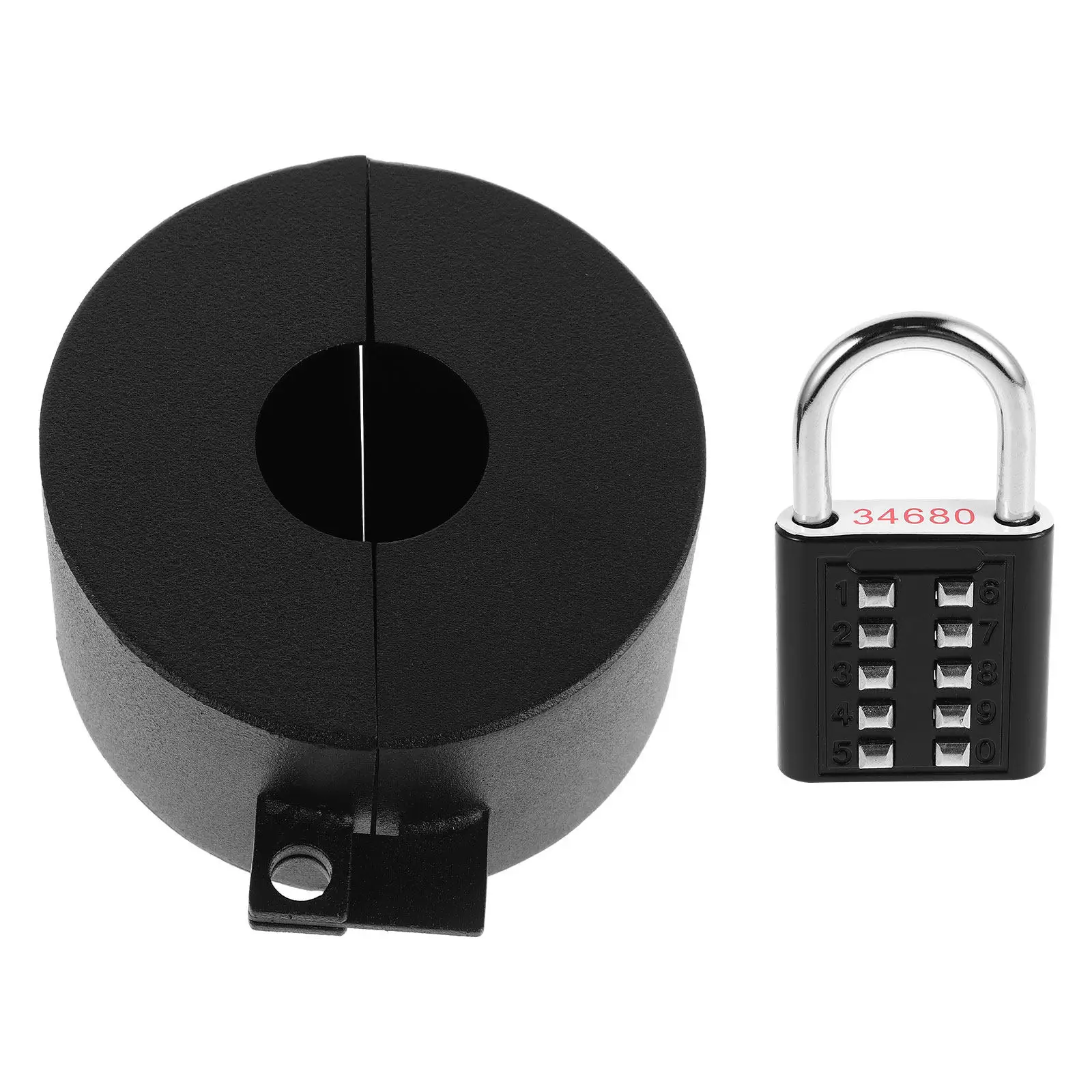 1Set Door Handle Lock Safety Cover Anti-Turn Doorknob Protector Childproof for Home Hotel Entry