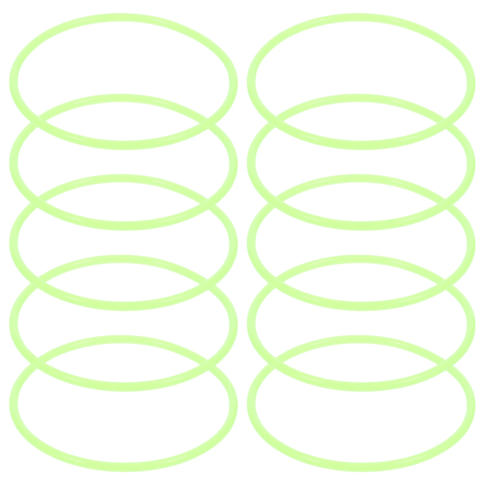 

10 Pcs Luminous Bracelet Event Wristbands Bracelets Bulk for Guests Multicolor Glow Party Accessories Silica Gel Silicone