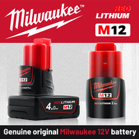 Milwaukee 12V 5AH 8AH rechargeable battery, M12B5 cordless tool 48-11-2402 48-11-2411  48-11-20401 MIL-12A-L M12-B2.5