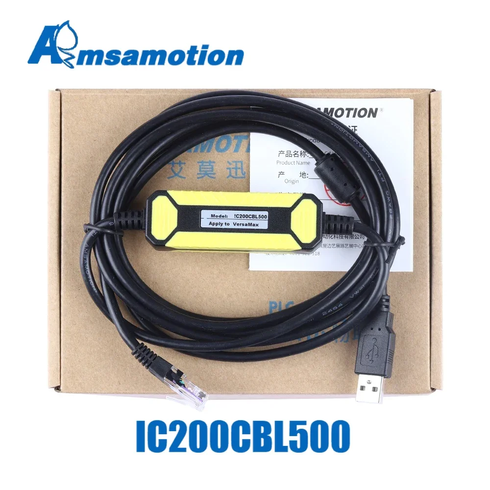 

IC200CBL500 Suitabler for GE Versa Max Nano Micro PLC Programming Cable VersaMax Series PLC Download Communication USB Port