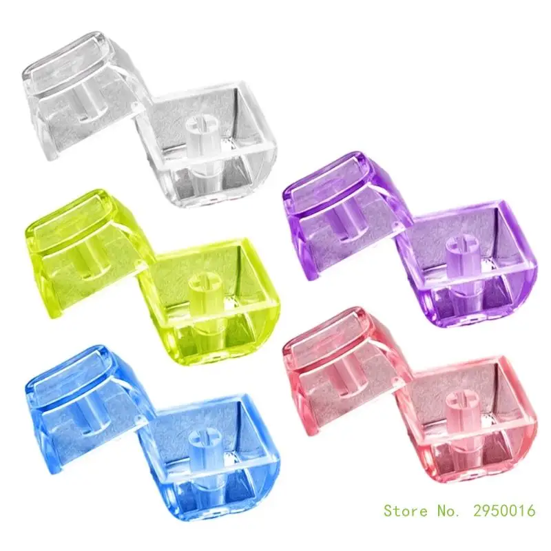 10PCS High Transparent Keycaps XDA Height Blank Keycap Set For Mechanical Keyboard Keycap Backlit Key Caps Colorfull