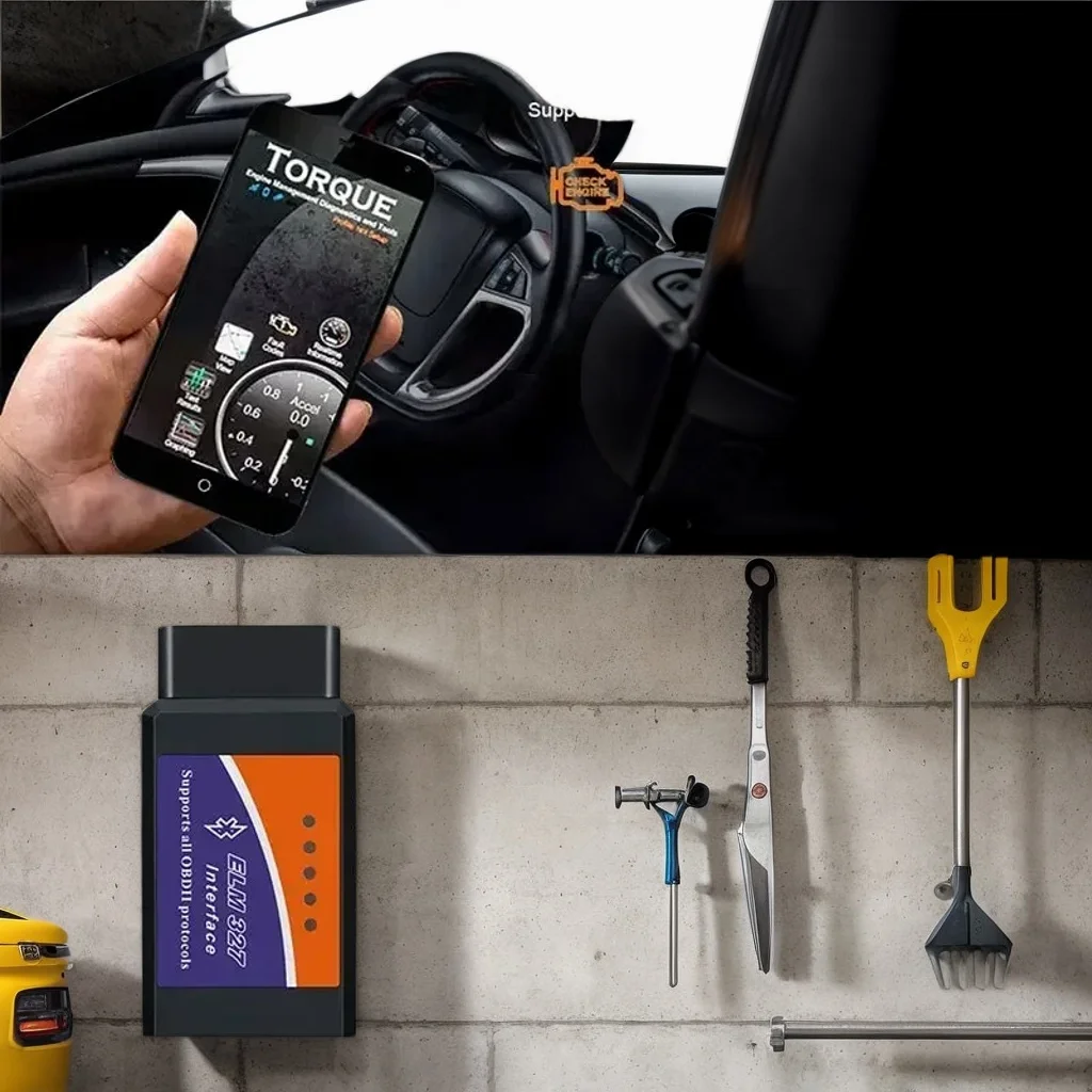 

1 шт. ELM327 OBD2 V2.1 Bluetooth автомобильный диагностический сканер-совместимый с Android/iOS инструмент автоматического обнаружения неисправностей