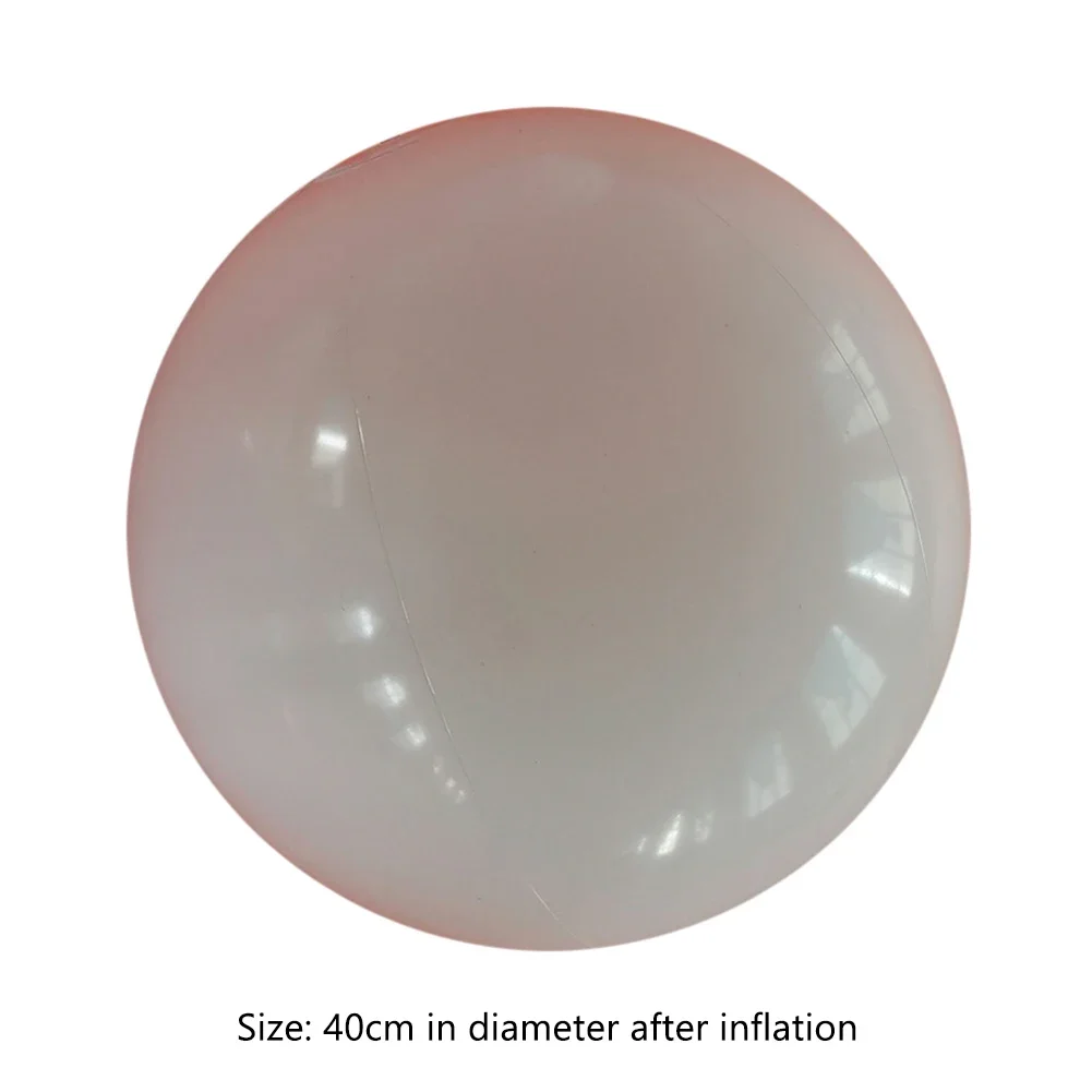 16 Colors Floating Pool Lights 40cm Large Inflatable Pool Beach Ball For Water Pool Party Outdoor Balloon LED Garden Ball Light